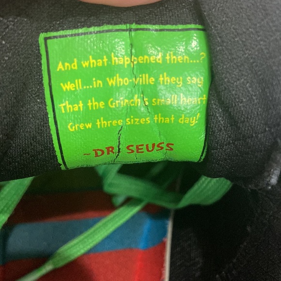 Dr. Seuss The Grinch Sketcher sneakers kids size 6 - Picture 8 of 13